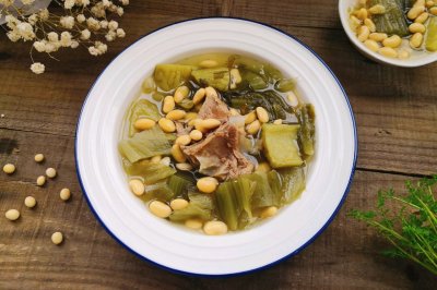 黄豆苦瓜汤～清热去火